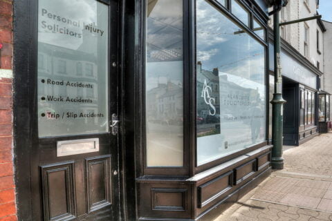 Front of Alan Curtis Solicitors law firm in Monmouth