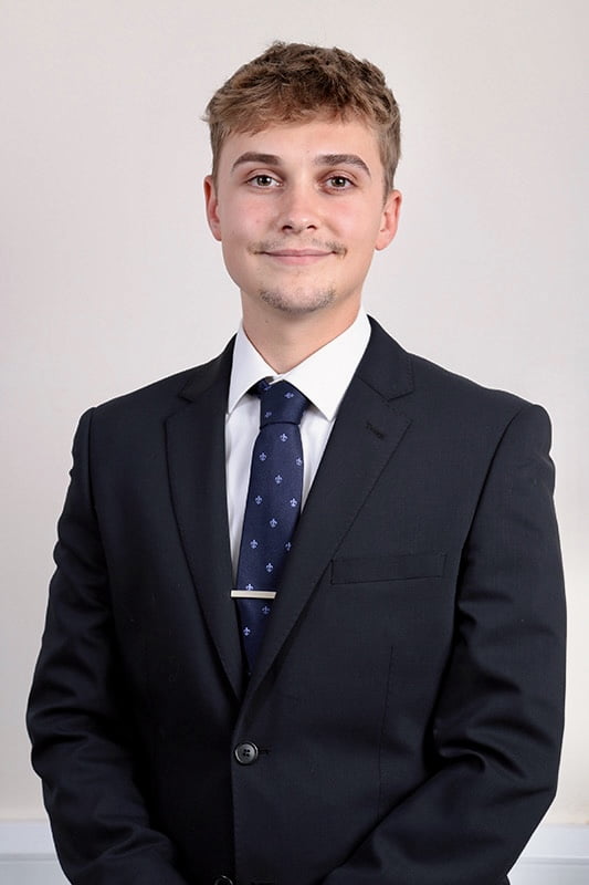 Sam Bainbridge a trainee solicitor at Alan Curtis Solicitors